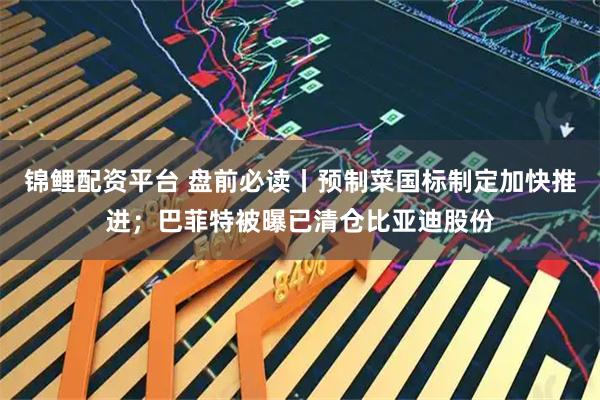 锦鲤配资平台 盘前必读丨预制菜国标制定加快推进；巴菲特被曝已清仓比亚迪股份
