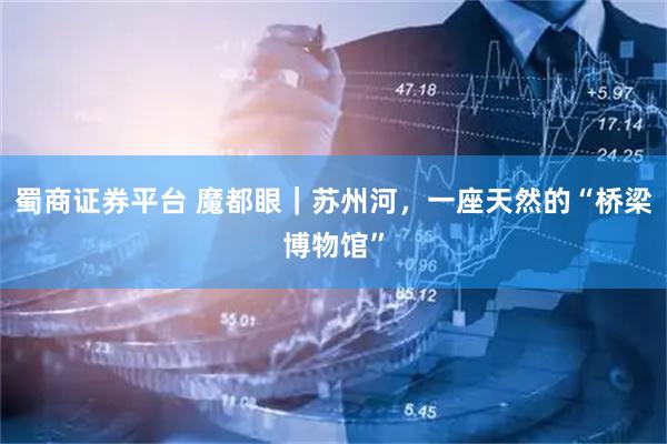 蜀商证券平台 魔都眼｜苏州河，一座天然的“桥梁博物馆”